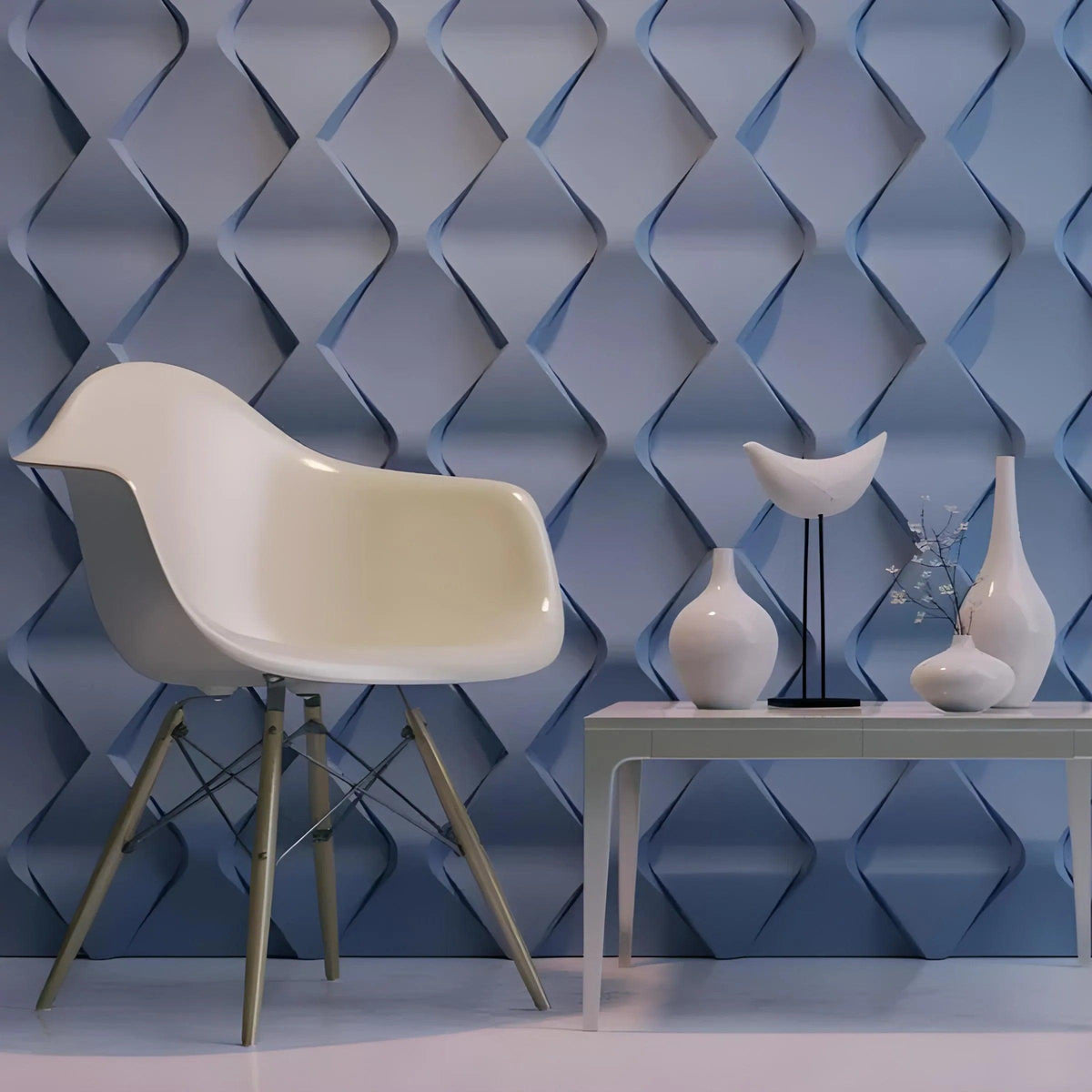 GYPSUM 3D WALL PANEL | SAMPLE ROMBO S0118
