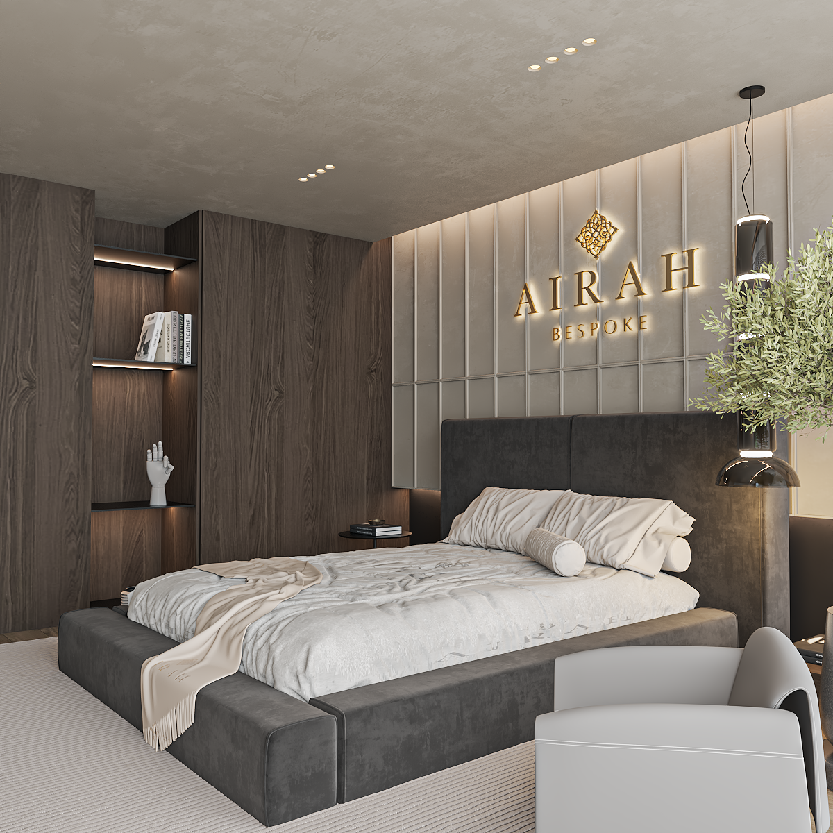 Modern Sterling bed frame UK – stylish upholstered frame for contemporary bedrooms